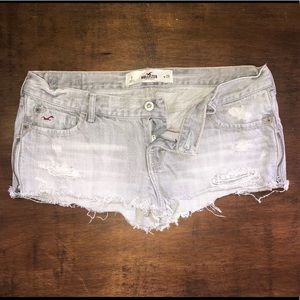 Hollister Side Zipper Shorts